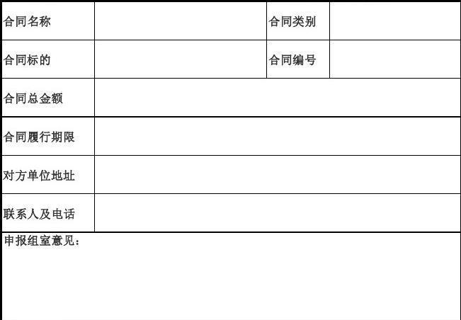 企業合同審核